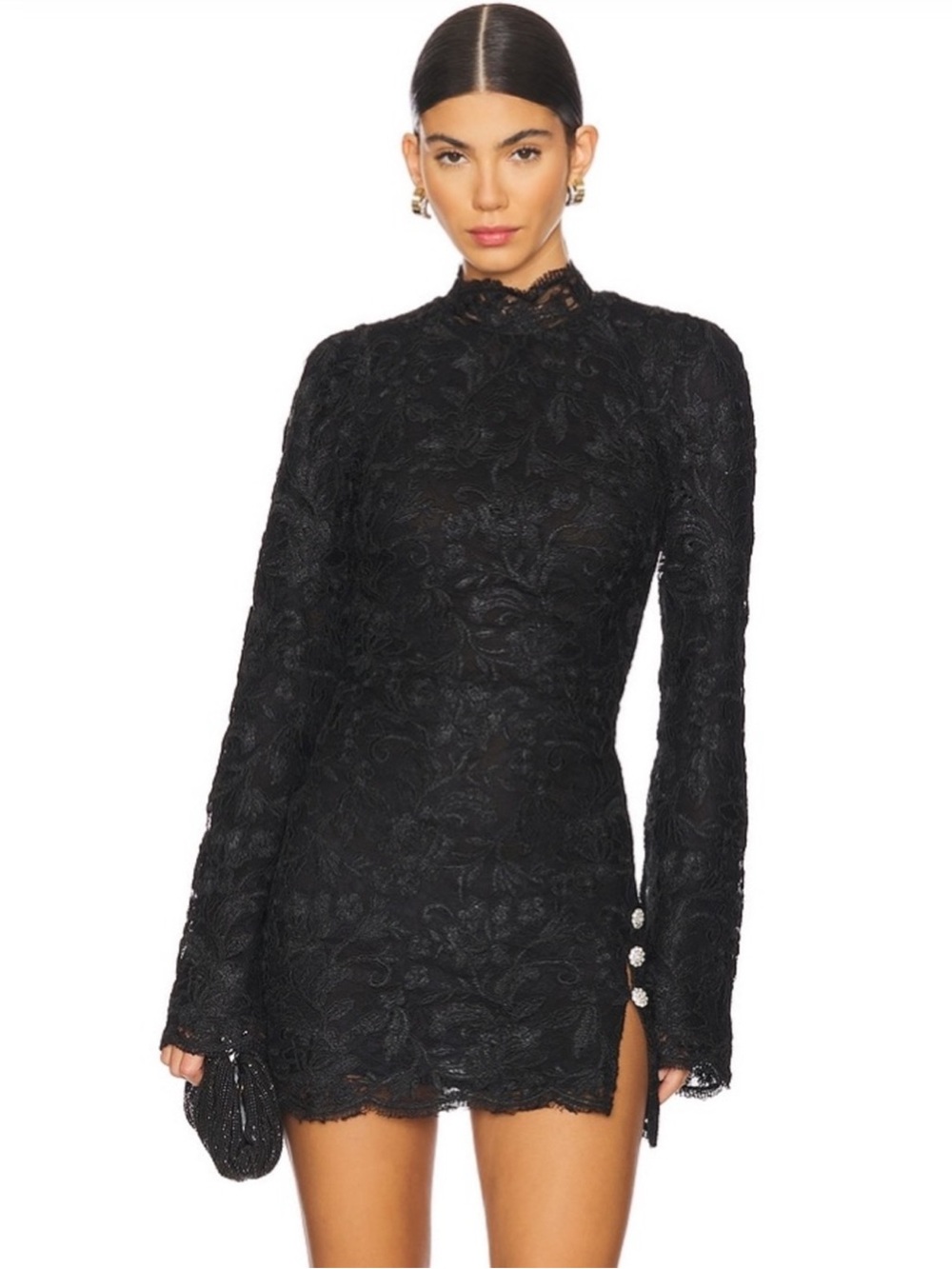 Stone Cold Fox × REVOLVE Sophia Mini Dress in Black